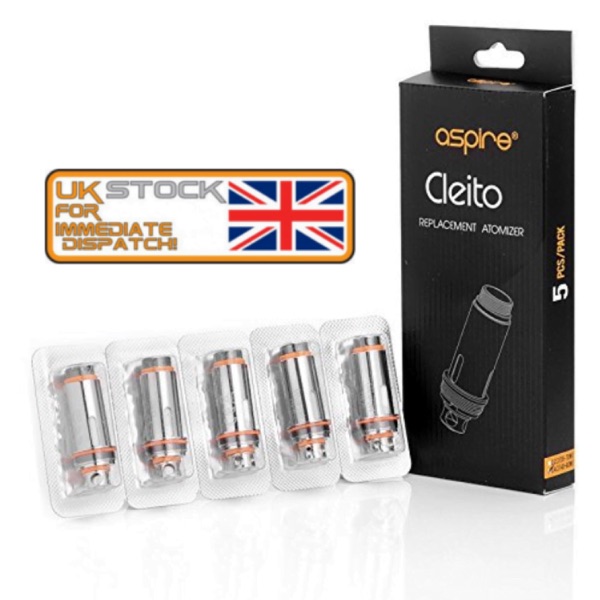 Aspire Cleito Clapton, pack of 5