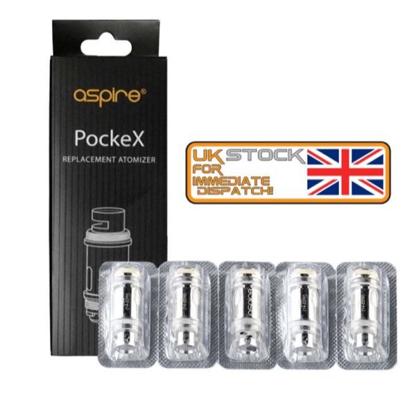Aspire PockeX U-Tech, pack of 5