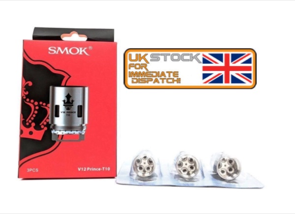 SMOK V12 Prince T10, pack of 3