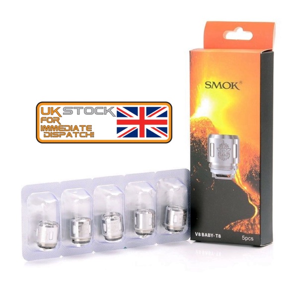 SMOK V8 Baby T8 Core, pack of 5