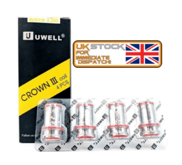 Uwell compatible Crown III Compatible, pack of 4